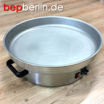 Heisse Pfanne 50cm Ø, 230V, 2,8kW, 250 °C, 14Liter, 6cm Höhe